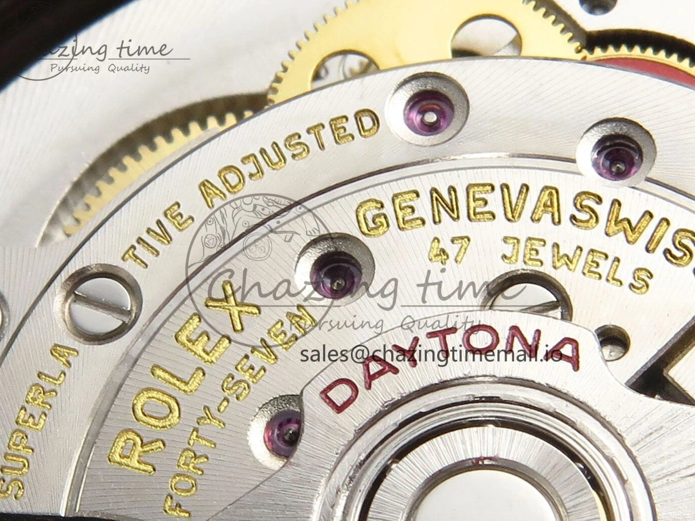 MiroTime 0208 Daytona 126518 QF 1:1 Best Edition Black YG Dial on Oysterflex Strap SH4131 V Functional 283